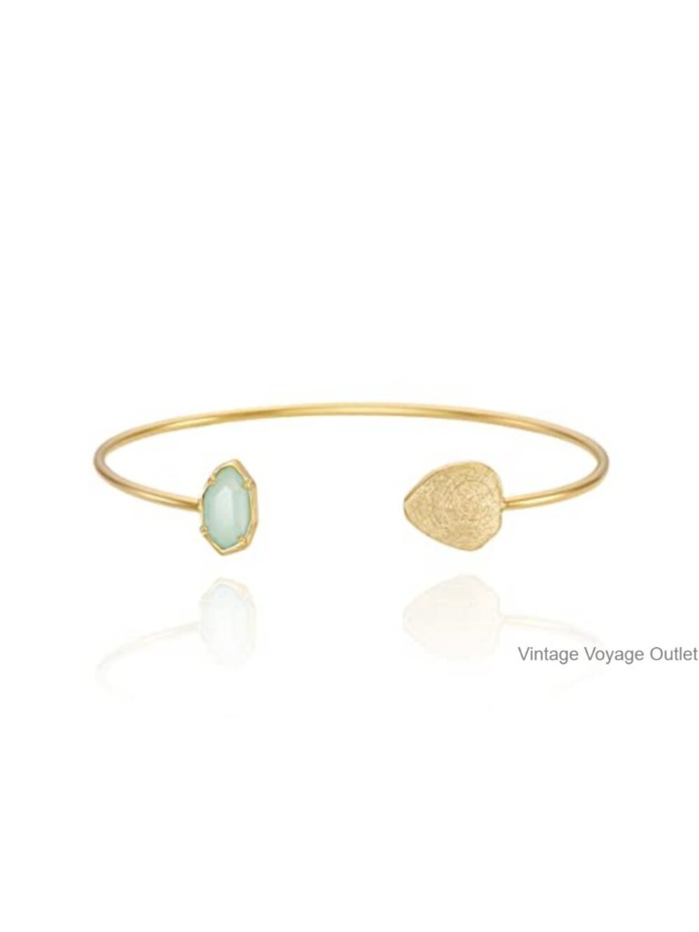Gold Plated Textured Cuff Bracelets with Crystal & Rhinestone Accents Stackable